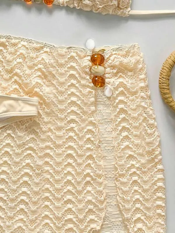 Biquíni Wavy Sun - Conjunto 3 Peças